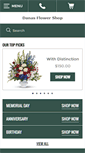 Mobile Screenshot of danasflowershop.com